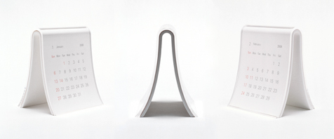 desk calendar 2021 'wave motion'